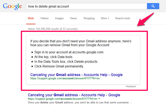 「how to delete gmail account」の検索結果