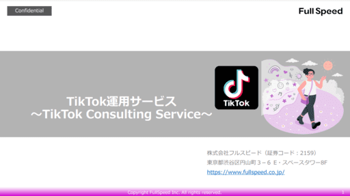 TikTok運用支援サービス1
